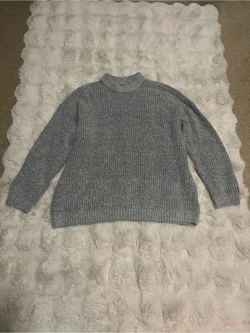 American Eagle Classic Crewneck Women's Sweater Gray, Size US S.
